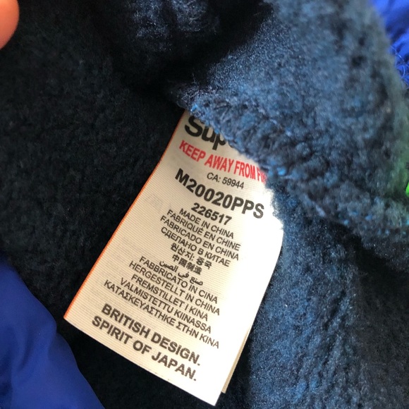 Mint SuperDry Storm hooded jacket in men’s SZ Medium!!! - Picture 13 of 16